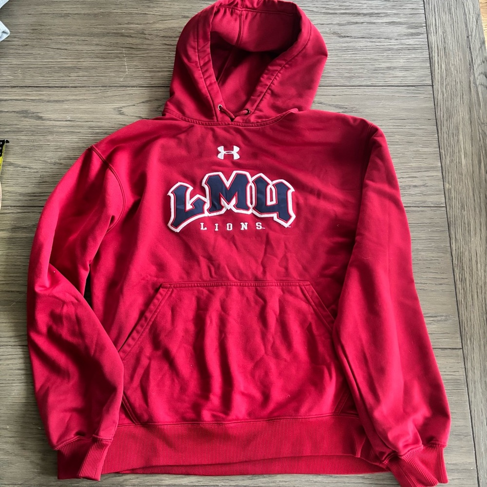 Under Armour Red LMU Lions Hoodie